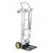 Safco HideAway Convertible Truck, 400 lb Capacity, 15.5 x 43 x 36, Aluminum 4050 - alternate 1